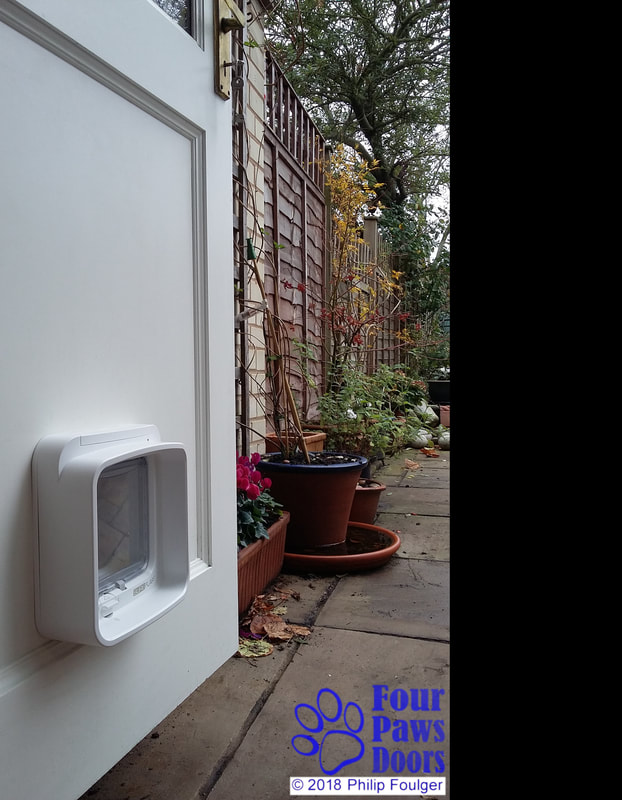 The SureFlap DualScan microchip cat flap keeps out other cats and foxes. 