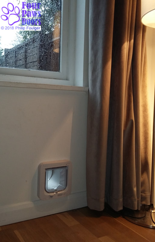 SureFlap in wall below window